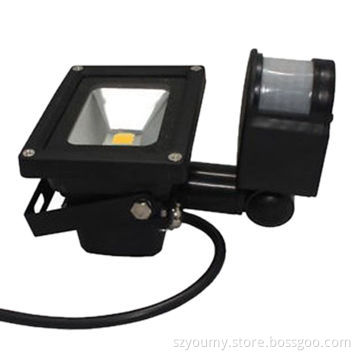 20W Cool White PIR Motion Sensor LED Floodlight, AC 85-265V, 2-year Warranty